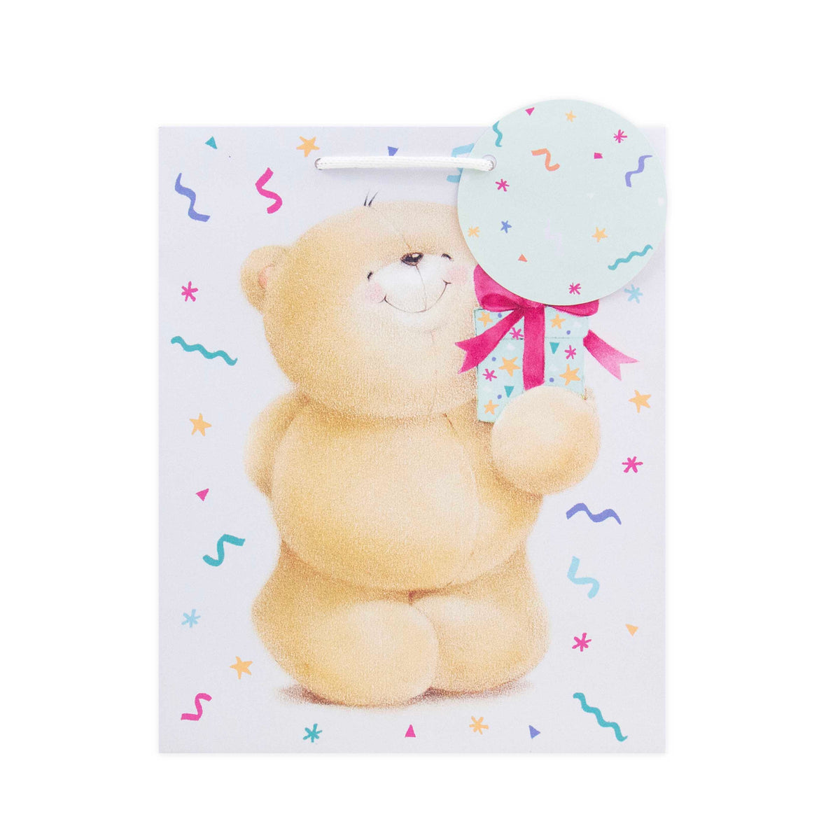 Hallmark Forever Friends Medium Gift Bag - Colourful Confetti