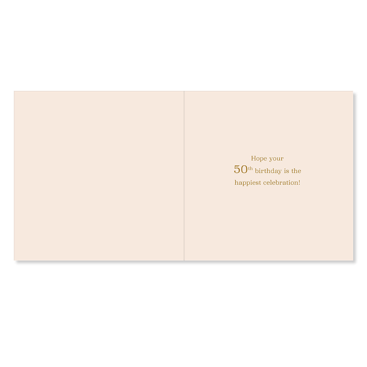 Hallmark Forever Friends 50th Birthday Card - Happiest Celebration
