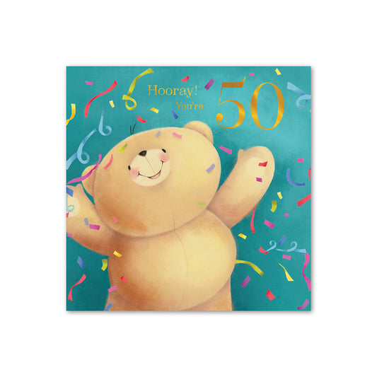 Hallmark Forever Friends 50th Birthday Card - Happiest Celebration
