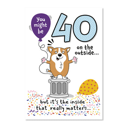 Hallmark 40th Birthday Card - Never Change