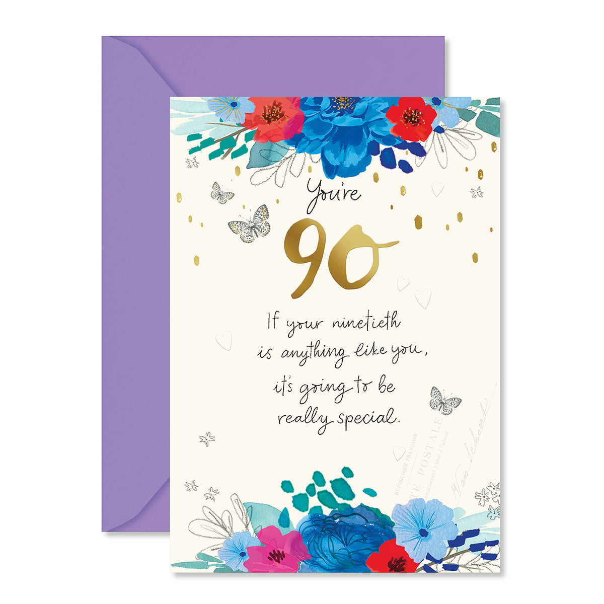 Hallmark 90th Birthday Card - Really Special