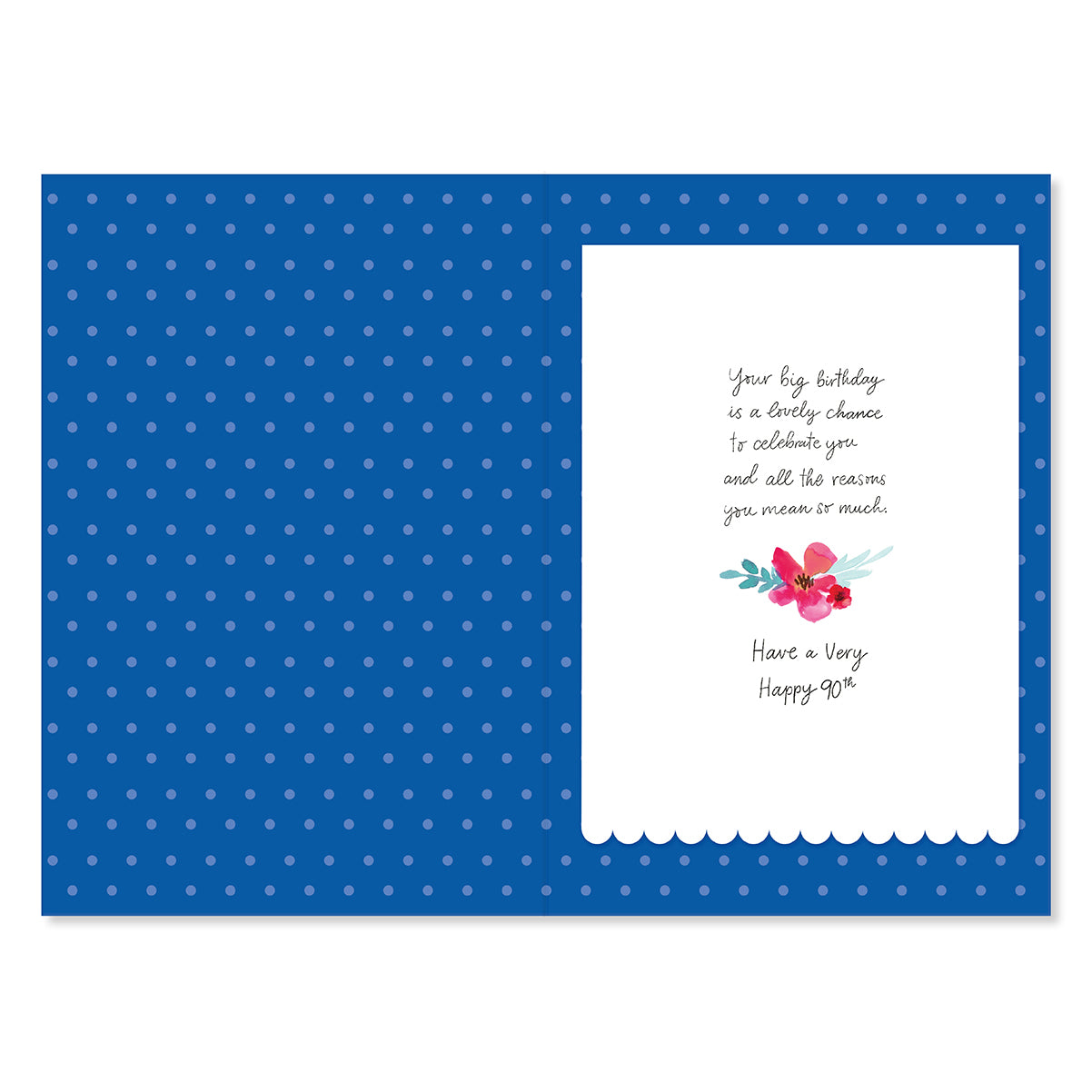 Hallmark 90th Birthday Card - Really Special