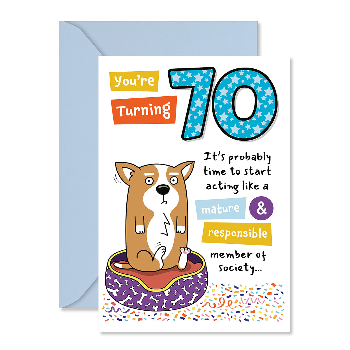 Hallmark Milestone Birthday Card - Mature & Responsible
