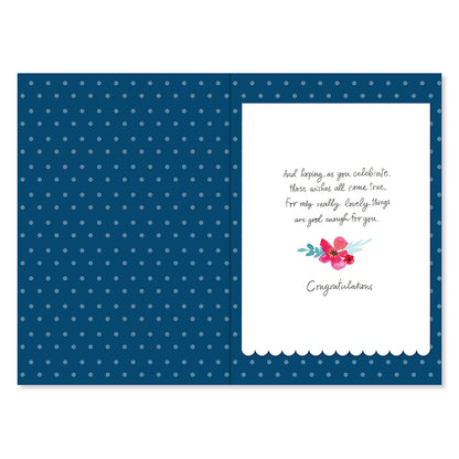 Hallmark 21st Birthday Card - Colourful Bouquet