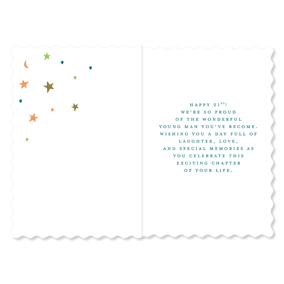 Hallmark 21st Birthday Card For Son - So Proud
