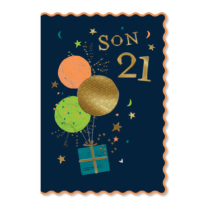 Hallmark 21st Birthday Card For Son - So Proud