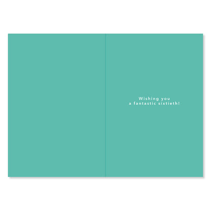 Hallmark 60th Birthday Card - Feel The Love