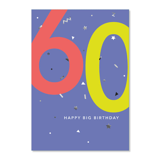 Hallmark 60th Birthday Card - Feel The Love