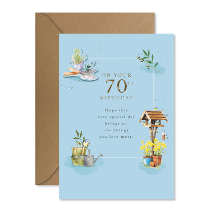 Hallmark 70th Birthday Card - Special Day