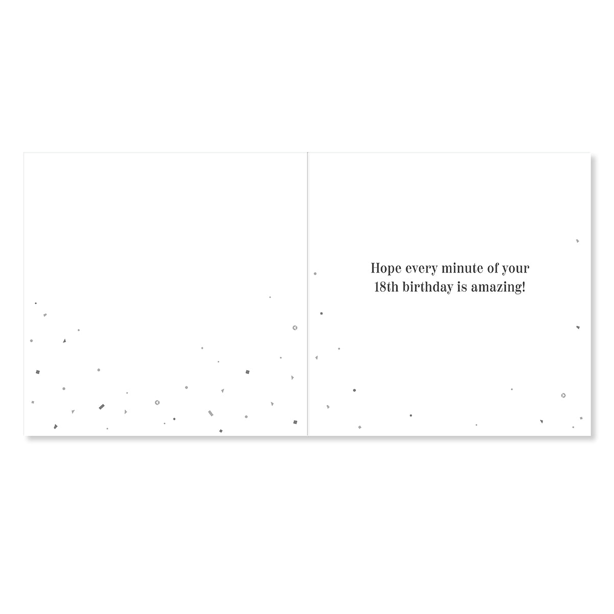 Hallmark 18th Birthday Card - Celebrating Big Time