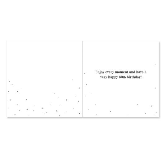 Hallmark 60th Birthday Card - Enjoy Every Moment