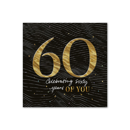 Hallmark 60th Birthday Card - Enjoy Every Moment
