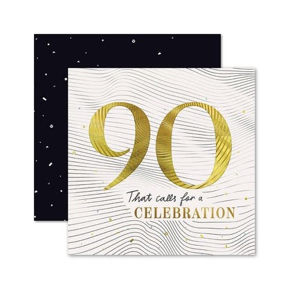 Hallmark 90th Birthday Card - Celebration