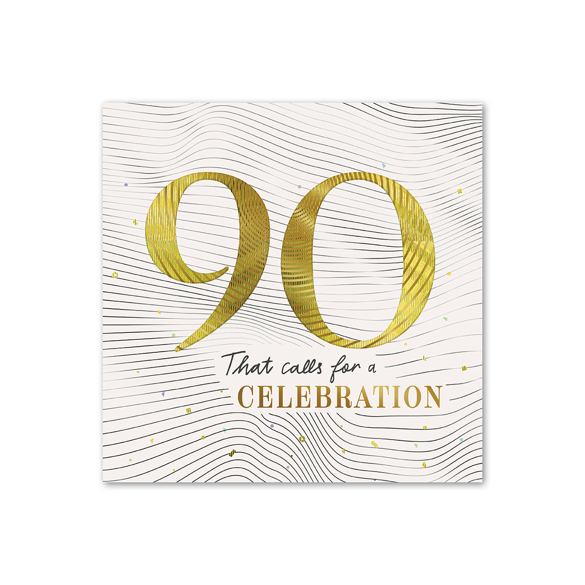 Hallmark 90th Birthday Card - Celebration