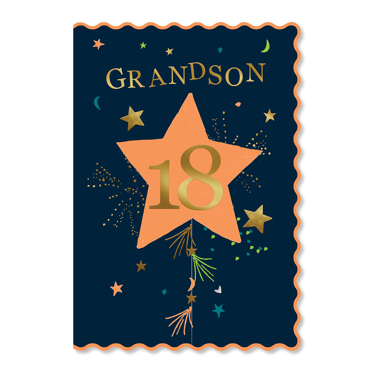 Hallmark 18th Birthday Card For Grandson - What A Joy