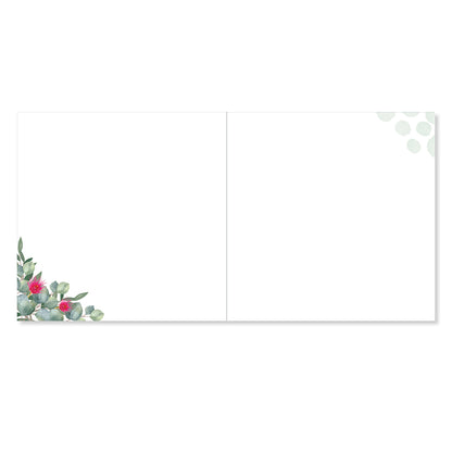 Hallmark 90th Birthday Card - Australian Flora