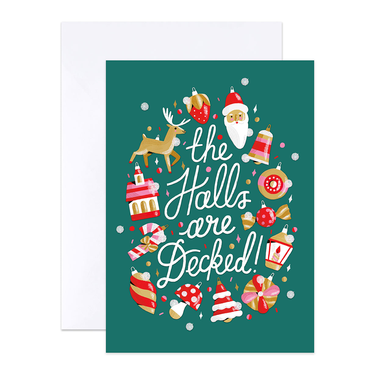 Hallmark Boxed Christmas Cards 10 Pack - Festive Season