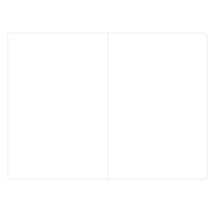 A minimalist white square with a thin double-line border and a small centered square icon, functioning like a generic placeholder or blank card.
