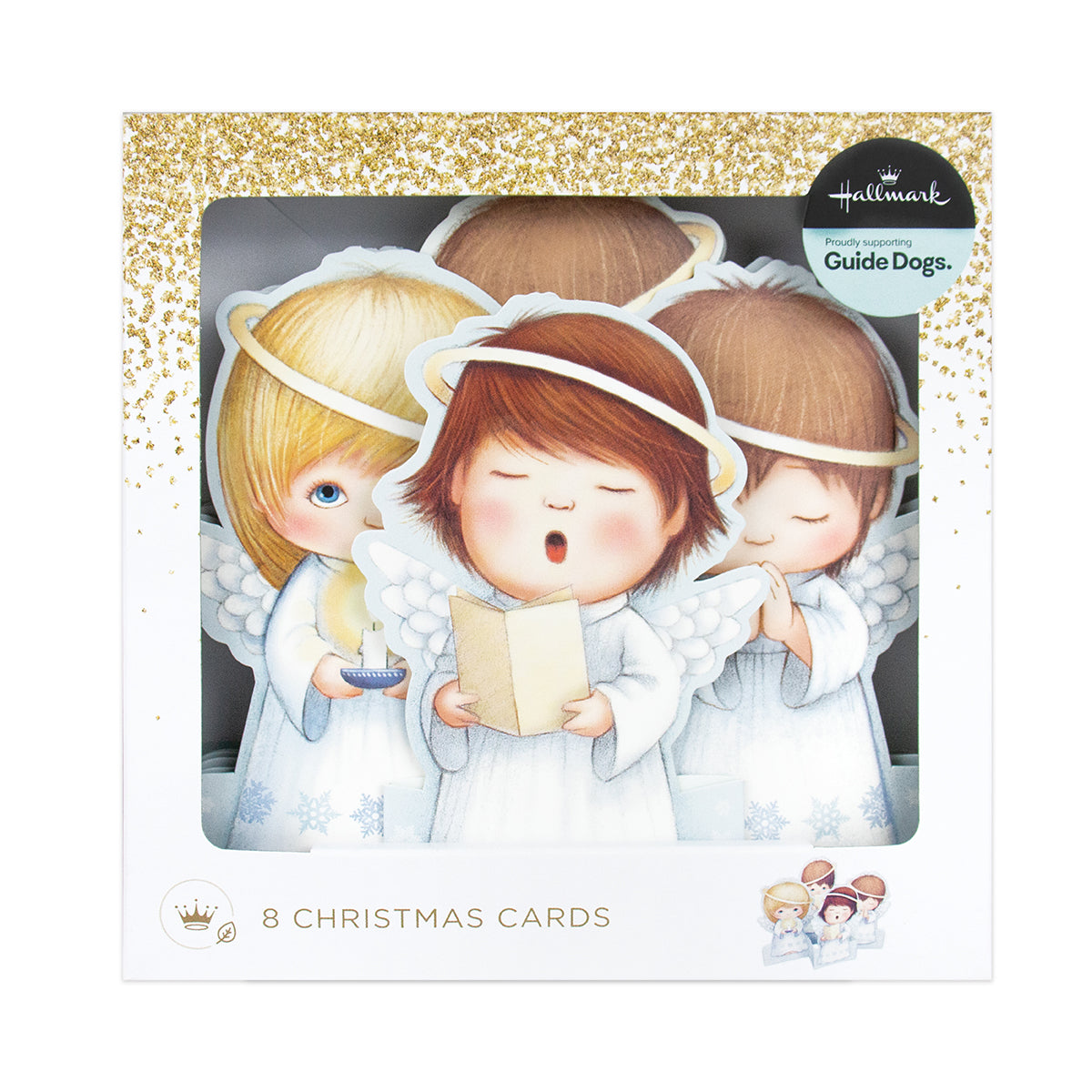 Hallmark Boxed Christmas Cards 8 Pack - Sweet Blessings
