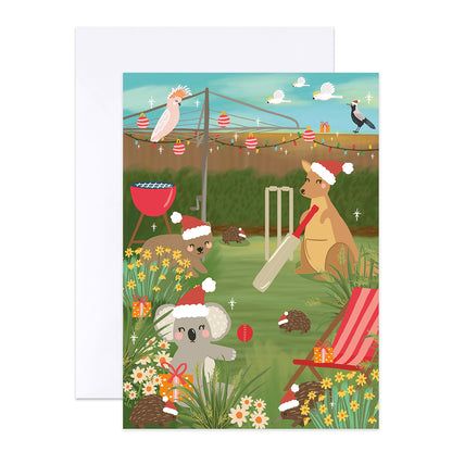 Hallmark x Christie Williams Boxed Christmas Cards 16 Pack - Australian Summer