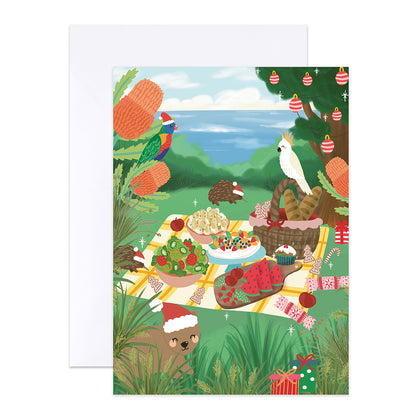 Hallmark x Christie Williams Boxed Christmas Cards 16 Pack - Australian Summer