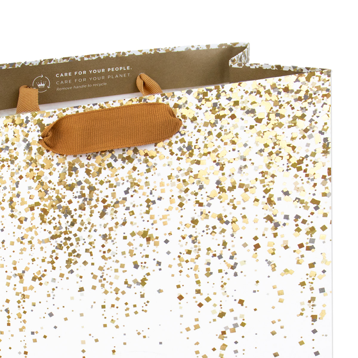 Hallmark Medium Gift Bag - Glittering Gold