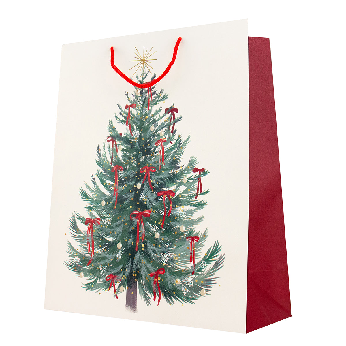 Hallmark Large Gift Bag - Red Bows Christmas Tree