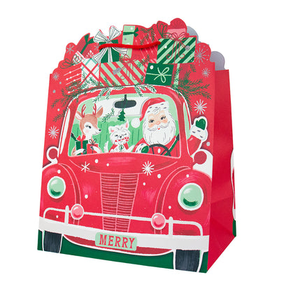 Hallmark Large Gift Bag - Santa's Car