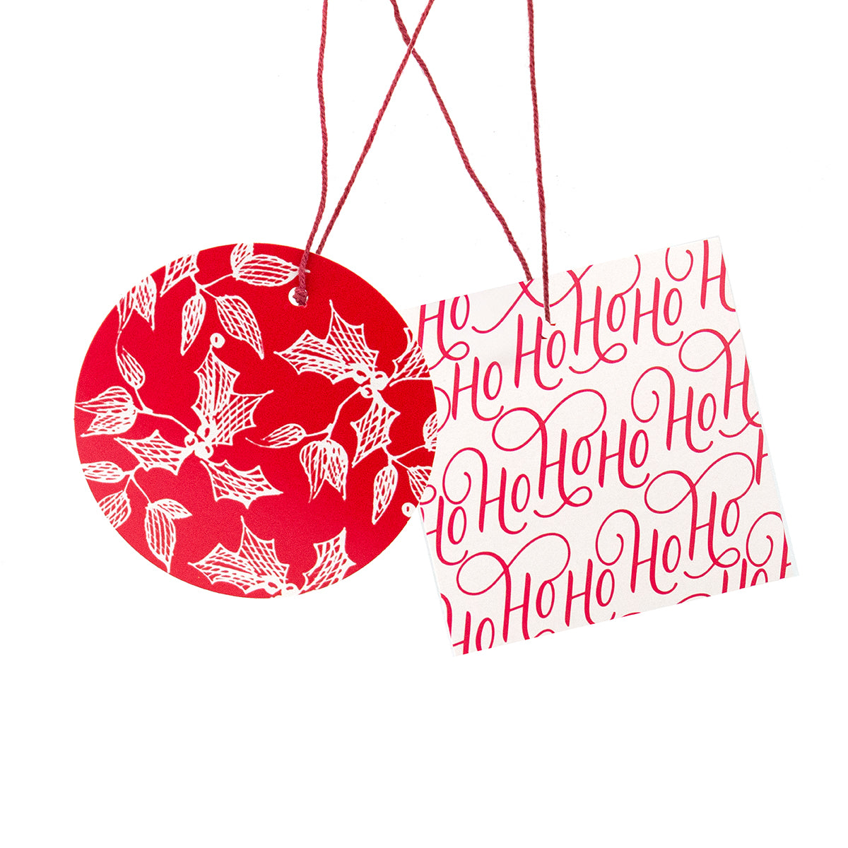Hallmark Gift Tags 10 Pack  - Ho Ho Ho & Holly