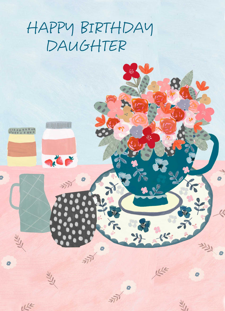 Daughter Classic Flowers Teapot