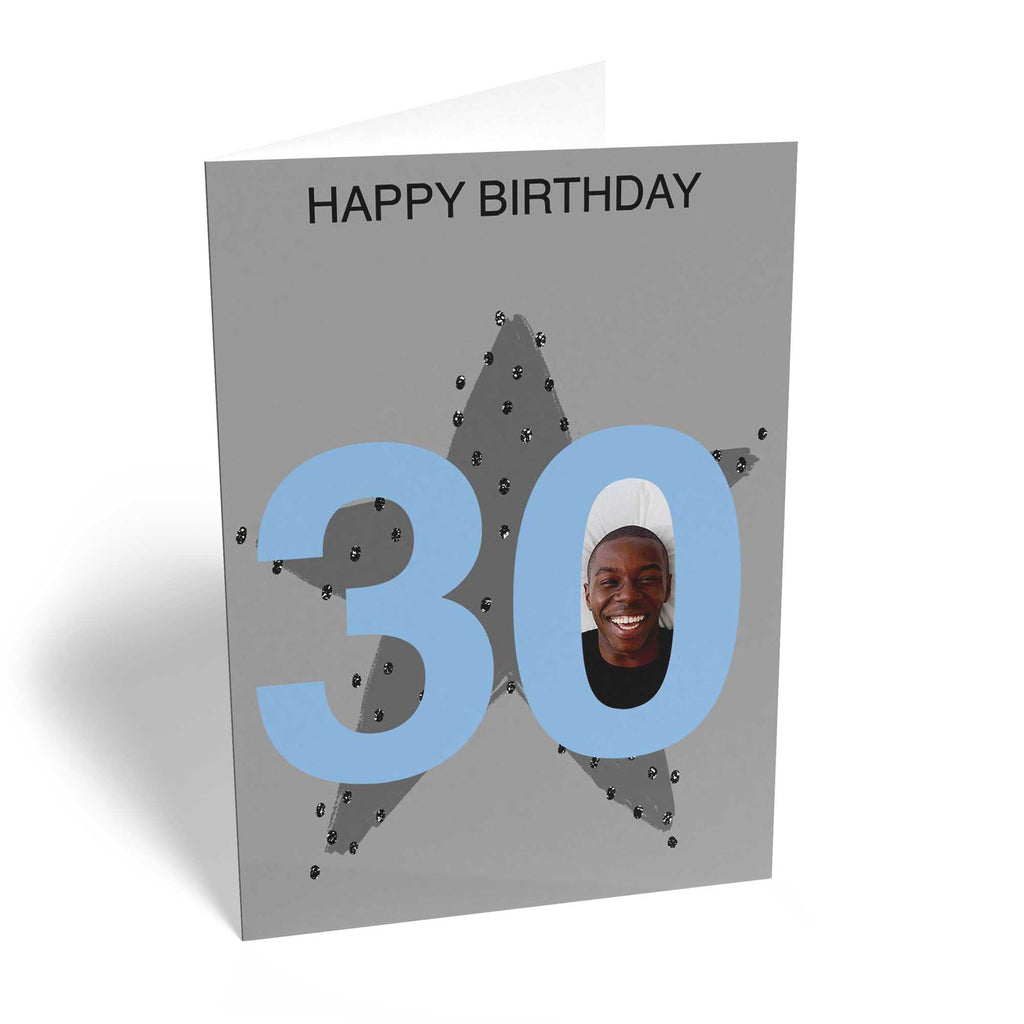 Birthday Happy 30 Star