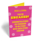 Engagement Contemporary Congratulations