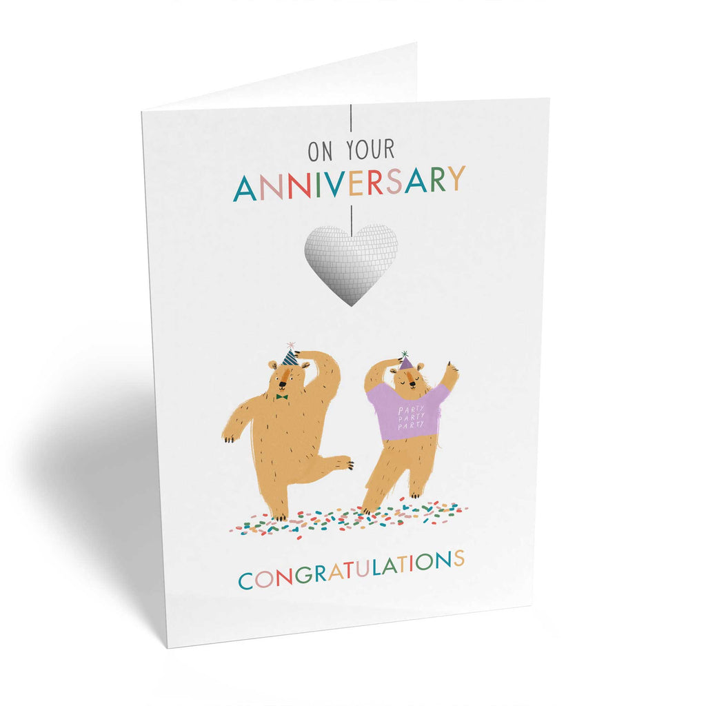 Anniversary Cute Heart Bears
