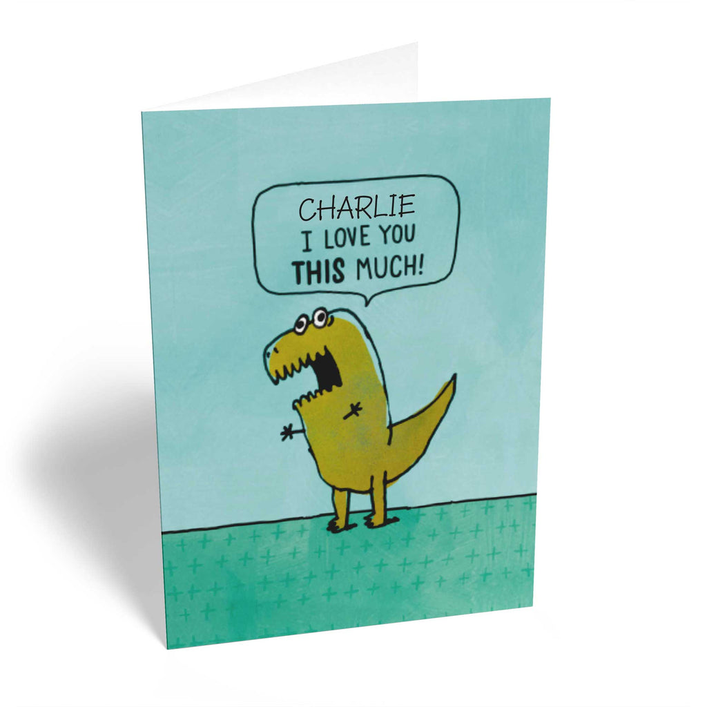 Funny Dinosaur Love