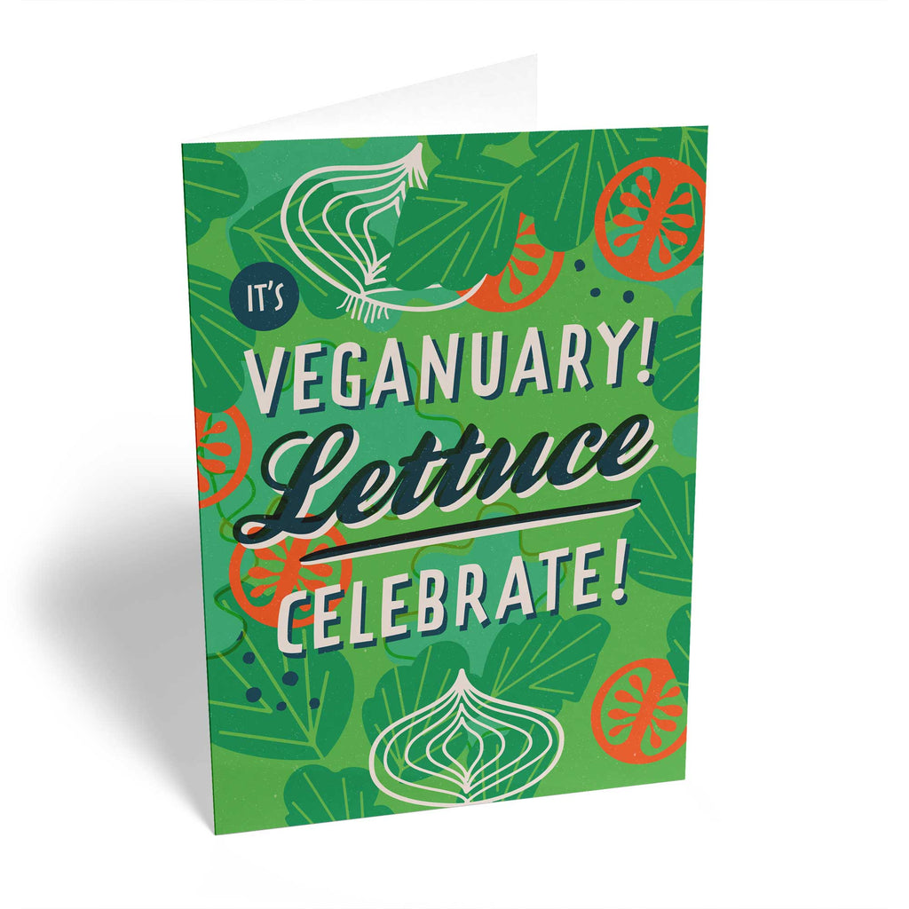 Veganuary Lettuce Celebrate Green