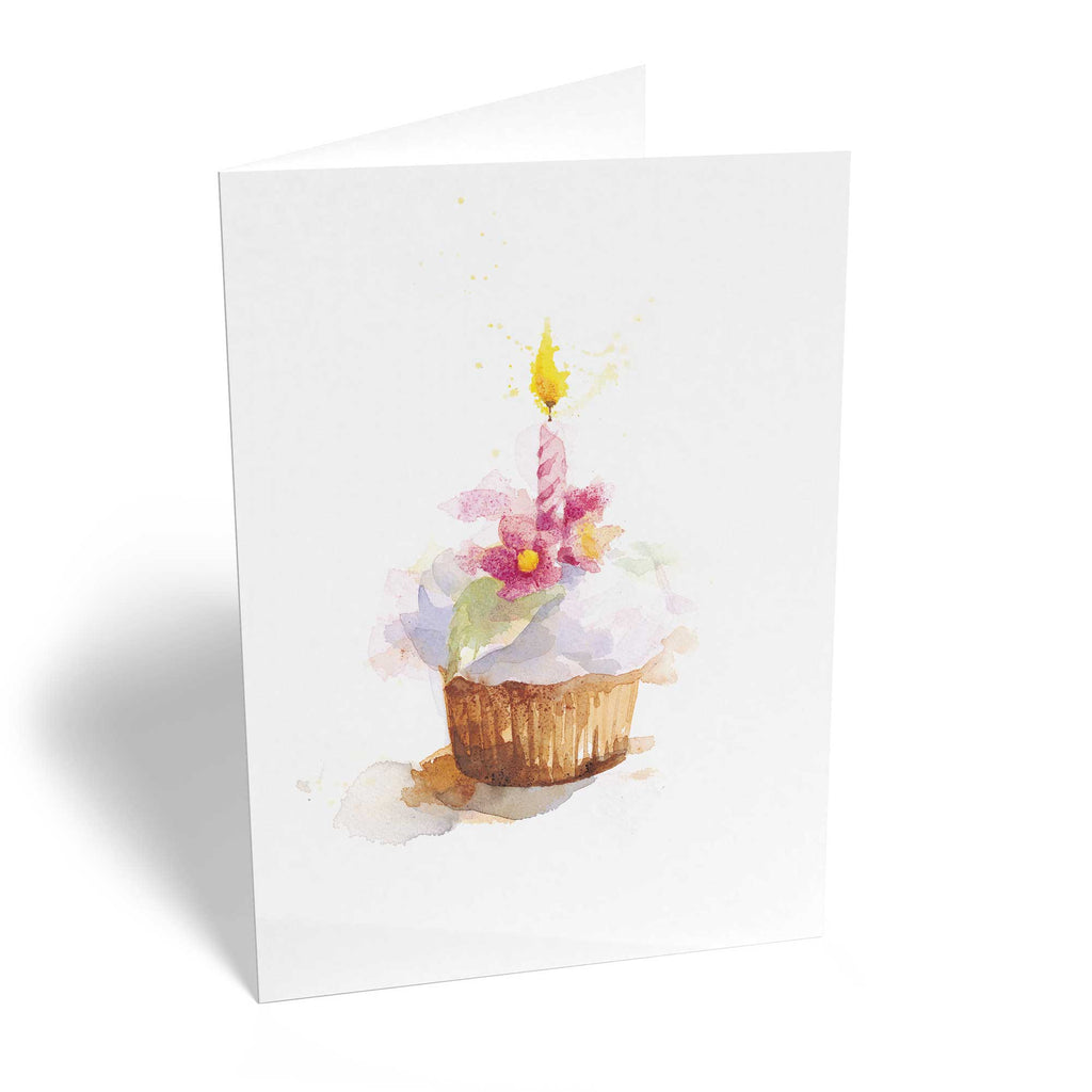 Traditional Gallery Cupcake Candle