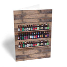 Classic Wine Bottles Cellar Shelves