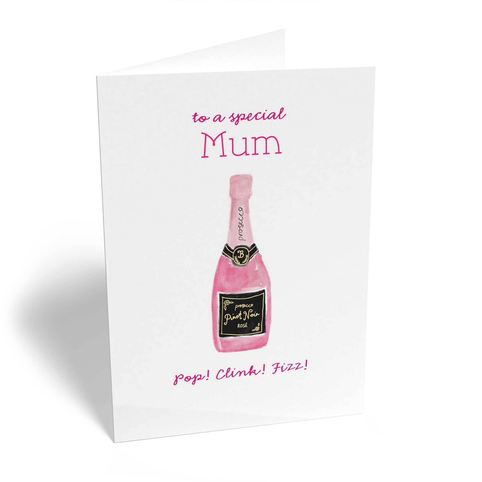 Classic Mum Bottle Pink Fizz