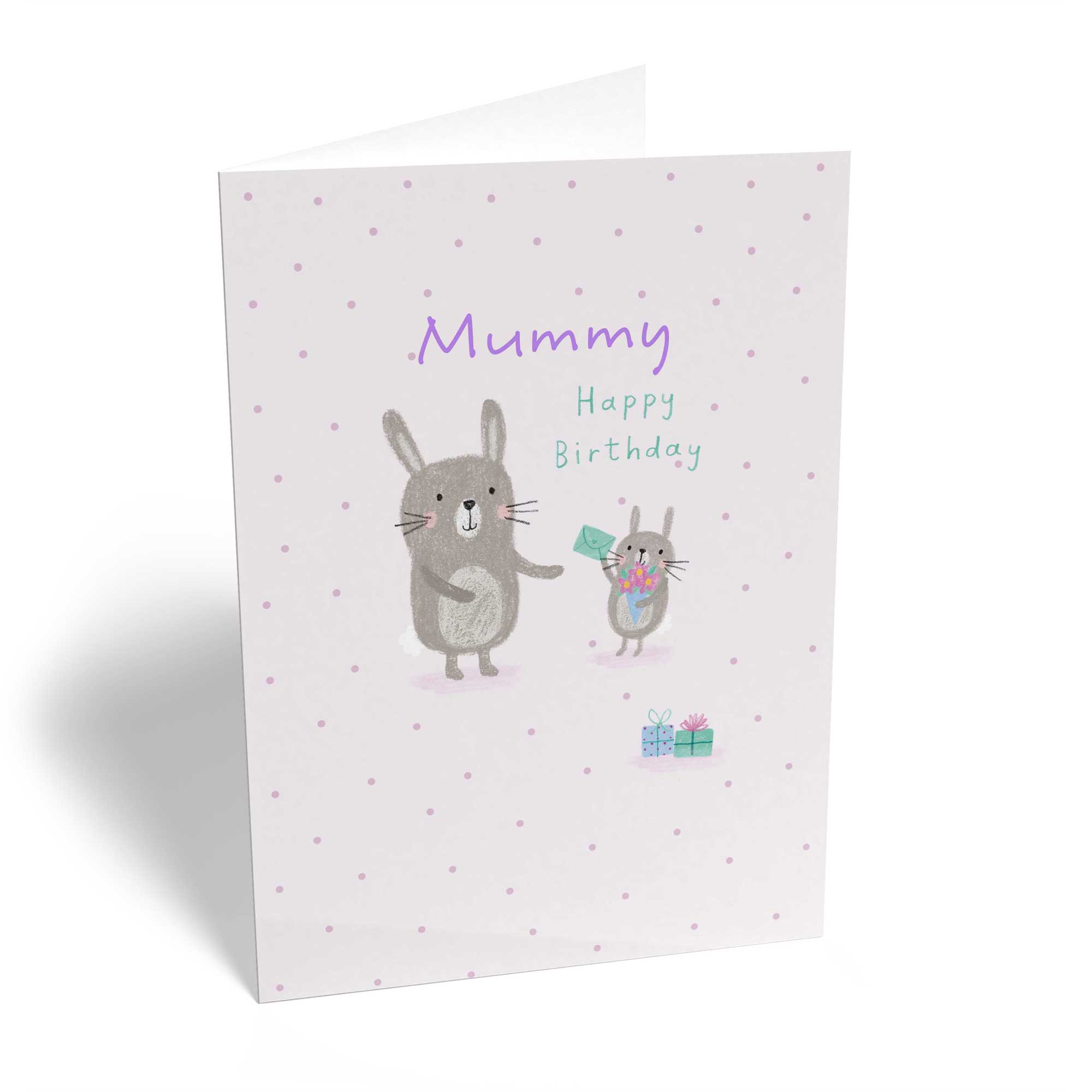 Cute Mummy Birthday Bunnies