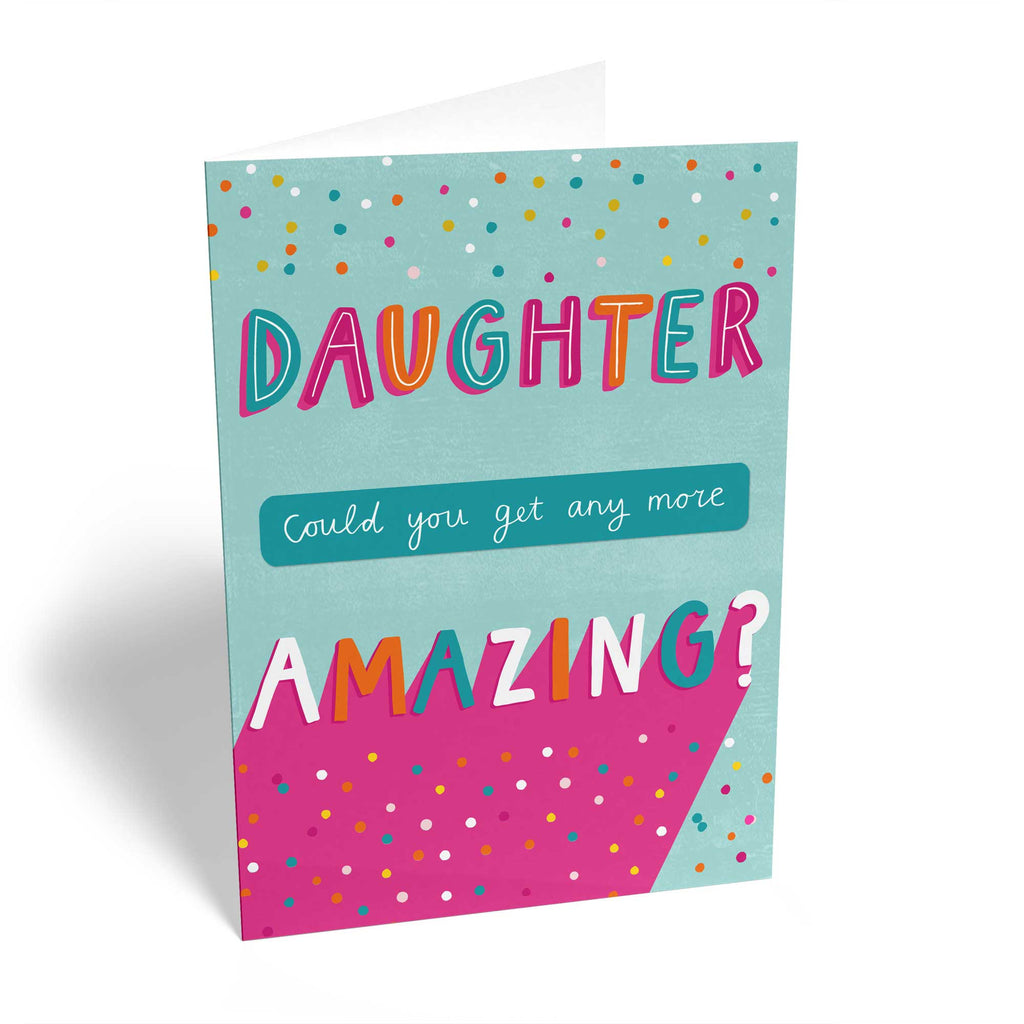 Daughter Amazing Contemporary Text