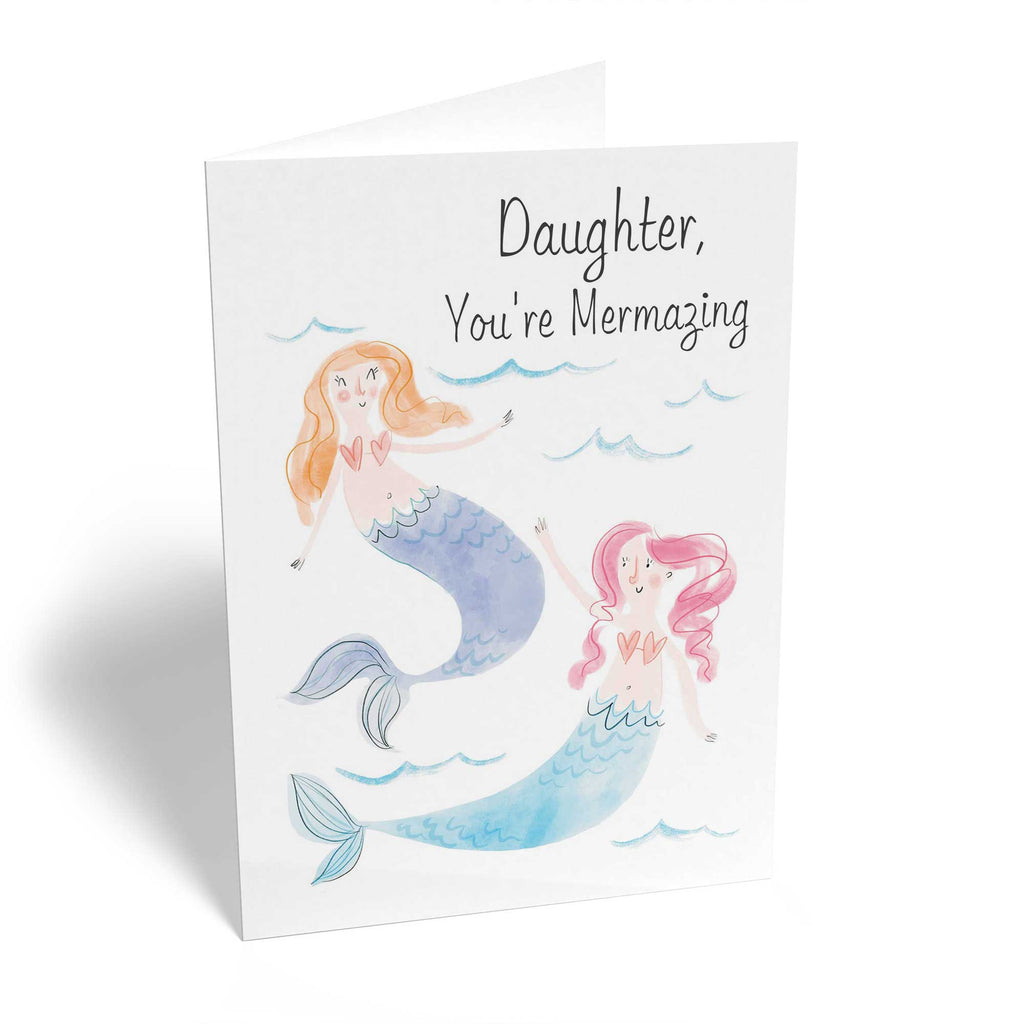 Daughter Kids Mermaid Illustration