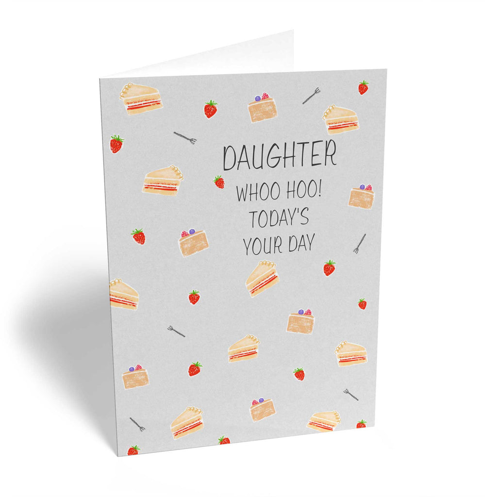 Daughter Contemporary Editable Cakes Pattern