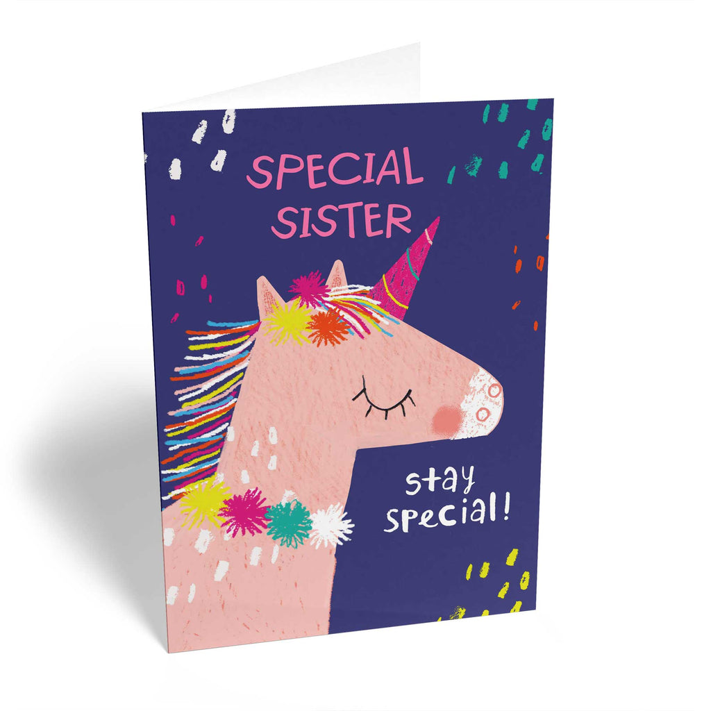 Sister Special Magical Unicorn Editable