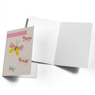 Sister Happy Birthday Butterflies Editable Text