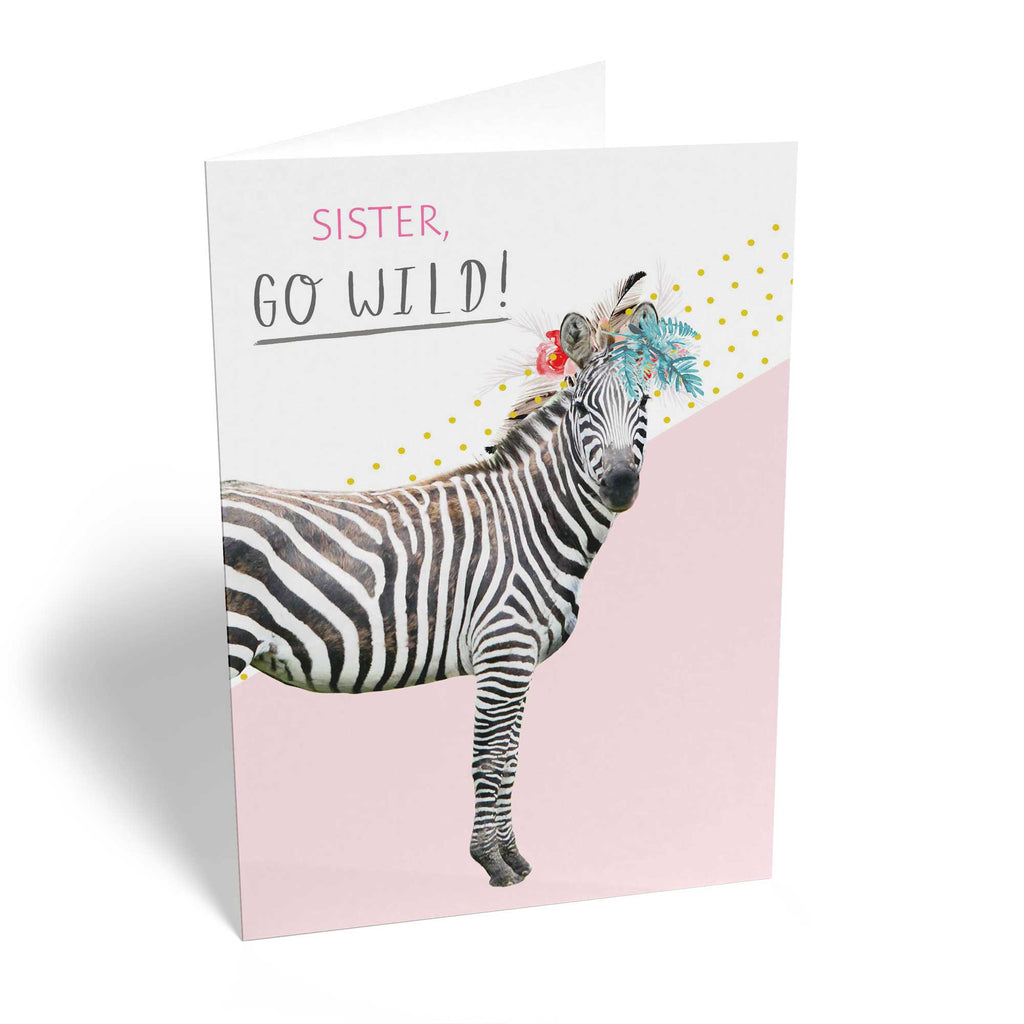 Sister Zebra Go Wild Contemporary