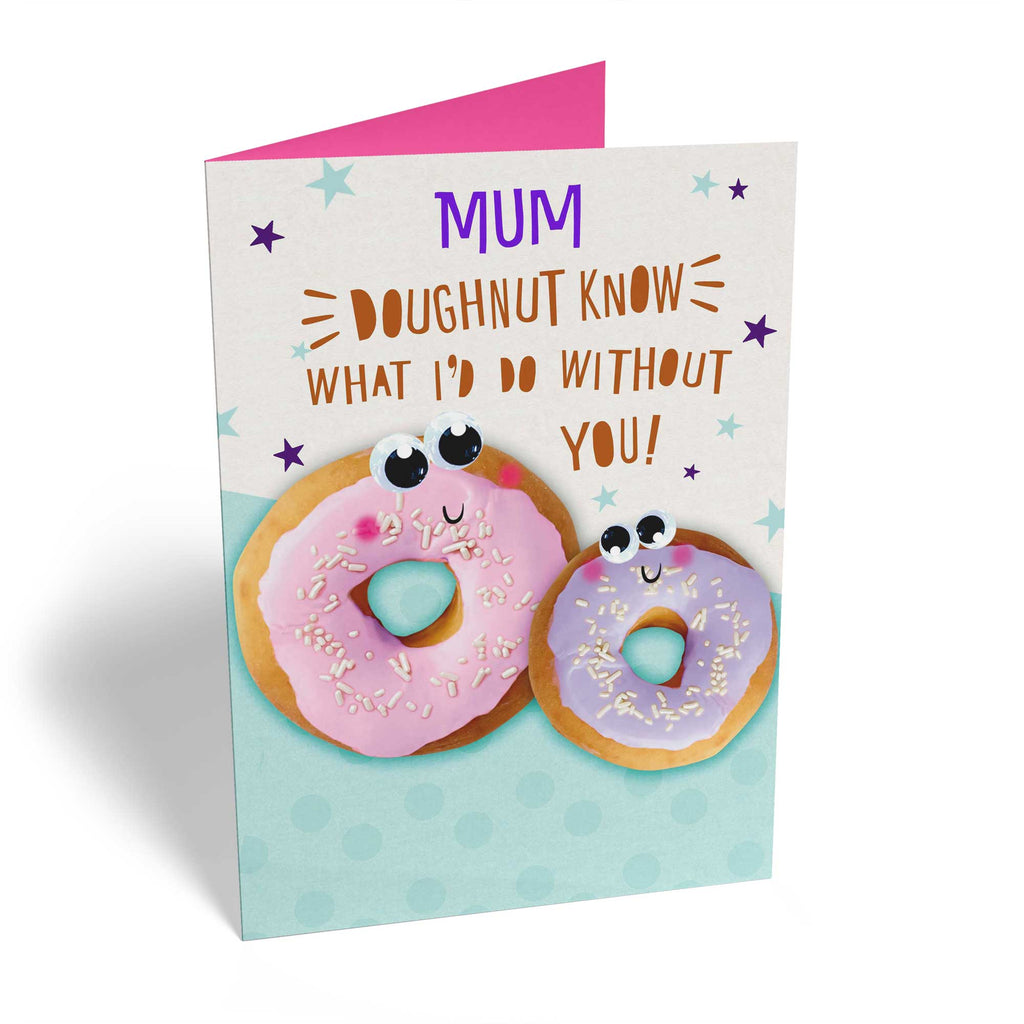 Funny Mum Donuts Googly Eyes