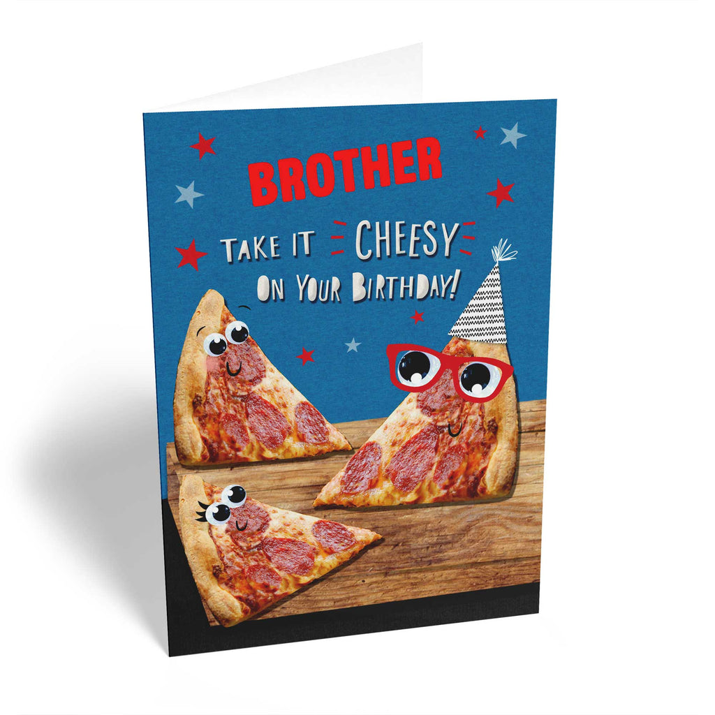 Brother Funny Cheesy Pizza Slices