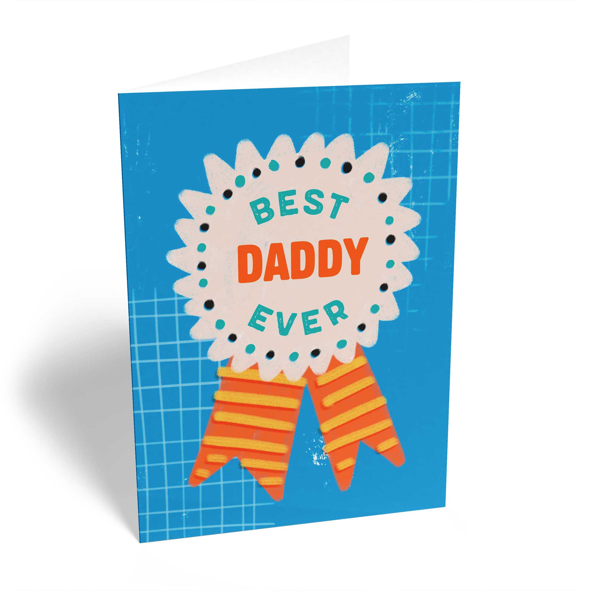 Daddy Editable Text Best Ever Rosette