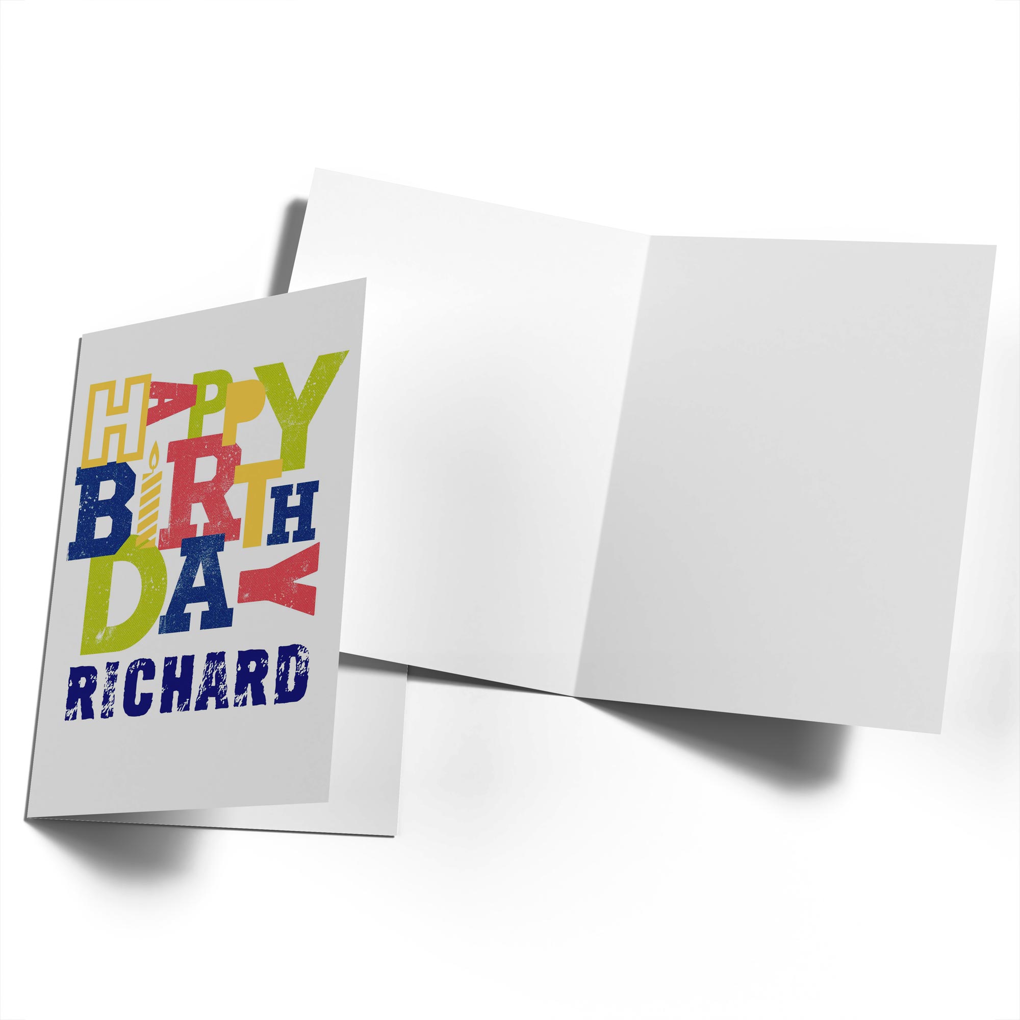 Husband Happy Birthday Contemporary Text