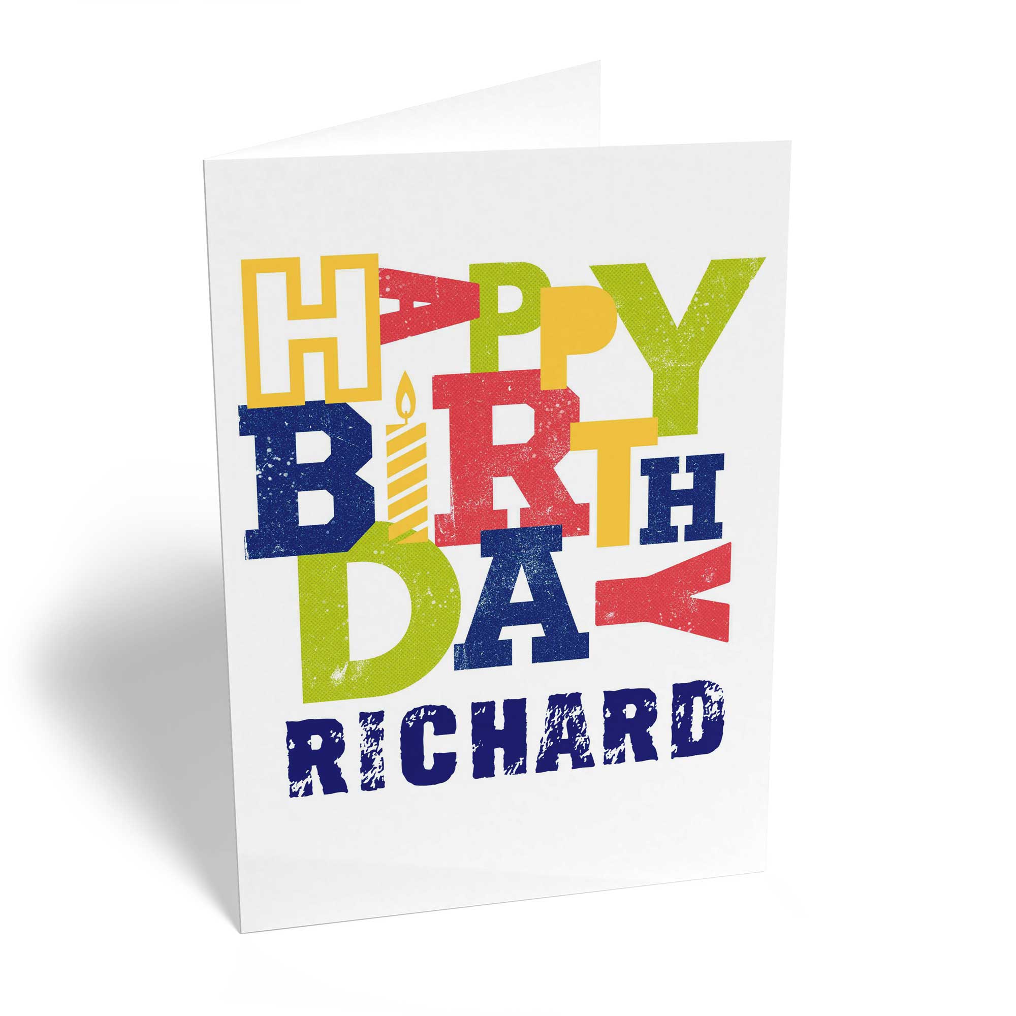 Husband Happy Birthday Contemporary Text